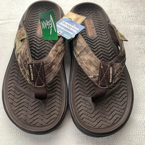 Mens Sandals Mossy Oak Skechers Skechers Vegan Mossy Oak Men's